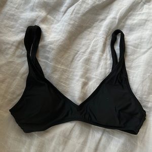 Black aerie bikini top